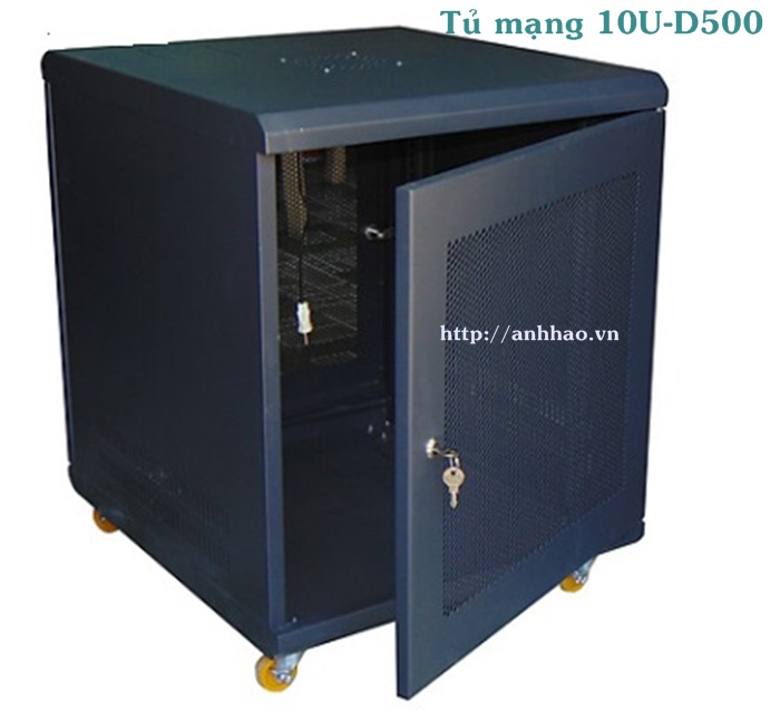 Tủ mạng 10U-D500 , Tủ rack 10U-D500 chất lượng cao